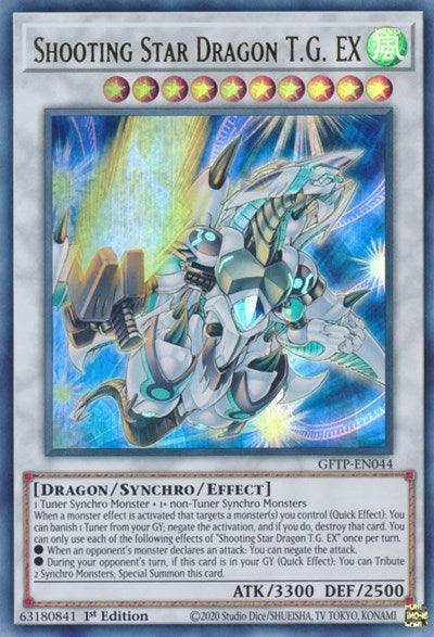 Shooting Star Dragon T.G. EX [GFTP-EN044] Ultra Rare - for just $0.40! 