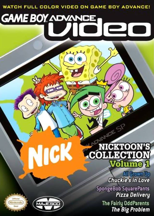 Gameboy Advance Video: Nicktoon Collection Vol 1 (Gameboy Advance) - for just $0! 