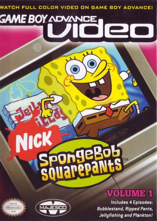 Gameboy Advance Video: Spongebob Squarepants Vol 1 (Gameboy Advance) - for just $0! 