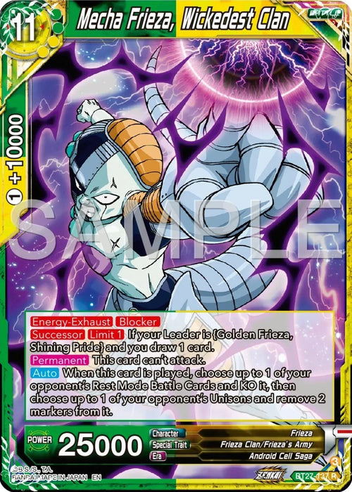 Mecha Frieza, Wickedest Clan (BT27-137) [History of Z] - for just $0.20! 