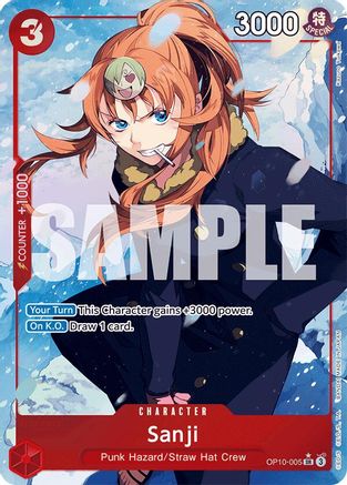 Sanji (Parallel) (OP10-005) - Royal Blood Foil - for just $9.03! 
