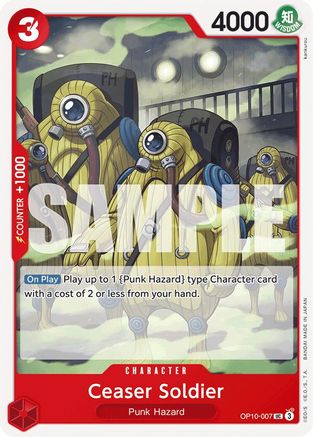 Ceaser Soldier (OP10-007) - Royal Blood - for just $0.05! 