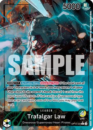 Trafalgar Law (022) (Parallel) (OP10-022) - Royal Blood Foil - for just $15.72! 