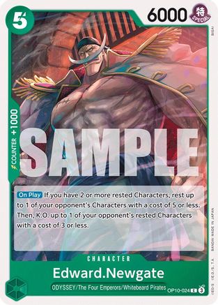 Edward.Newgate (OP10-024) - Royal Blood - for just $0.05! 