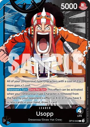 Usopp (042) (OP10-042) - Royal Blood - for just $0.05! 