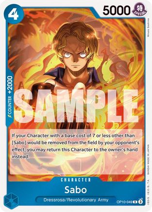 Sabo (OP10-049) - Royal Blood Foil - for just $0.17! 