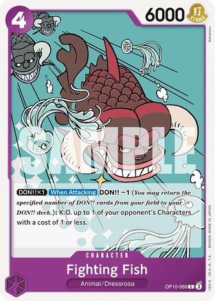 Fighting Fish (OP10-069) - Royal Blood - for just $0.05! 