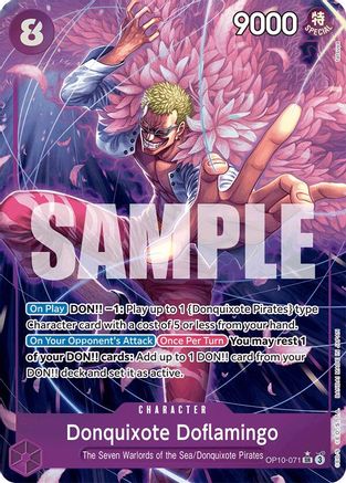 Donquixote Doflamingo (Parallel) (OP10-071) - Royal Blood Foil - for just $8.80! 