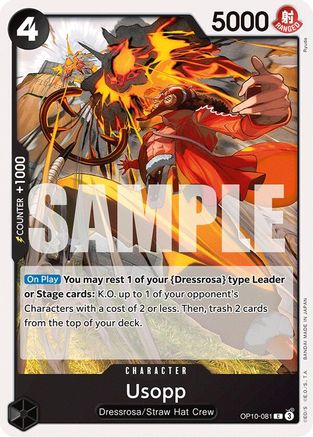 Usopp (081) (OP10-081) - Royal Blood - for just $0.05! 