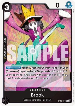 Brook (091) (OP10-091) - Royal Blood - for just $0.05! 