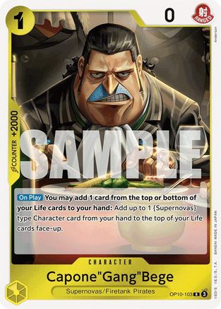 Capone"Gang"Bege (OP10-103) - Royal Blood Foil - for just $0.10! 