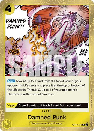 Damned Punk (OP10-116) - Royal Blood Foil - for just $0.08! 
