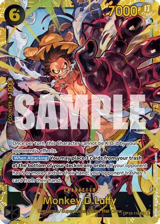 Monkey.D.Luffy (118) (OP10-118) - Royal Blood Foil - for just $2.52! 