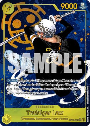 Trafalgar Law (119) (Parallel) (OP10-119) - Royal Blood Foil - for just $14.65! 