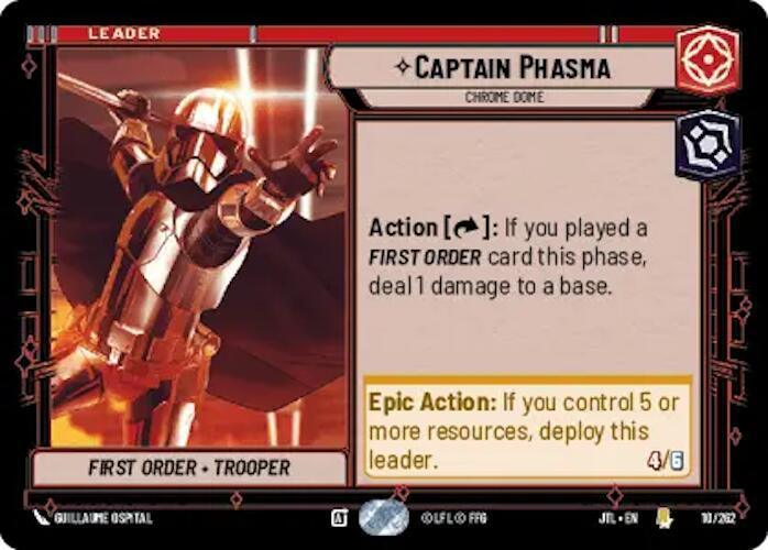 Captain Phasma - Chrome Dome (010/257) [Jump to Lightspeed] - for just $0.10! 