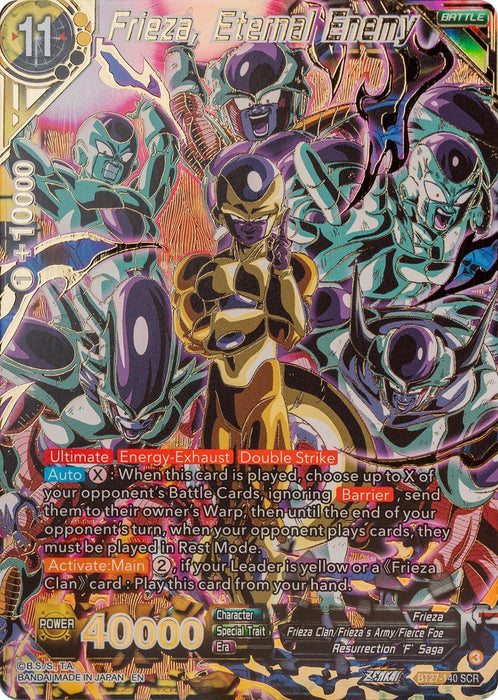 Frieza, Eternal Enemy (BT27-140) [History of Z] - for just $117.15! 