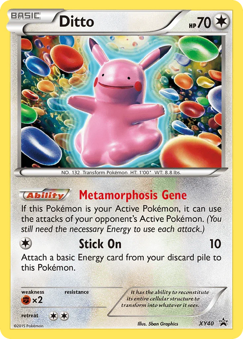 Ditto (XY40) [XY: Black Star Promos] - for just $32! 