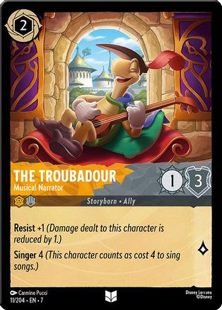 The Troubadour - Musical Narrator (11/204) - Archazias Island - for just $0.09! 