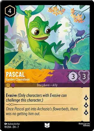 Pascal - Garden Chameleon (19/204) - Archazias Island - for just $0.05! 