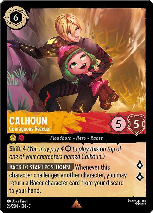 Calhoun - Courageous Rescuer (26/204) [Archazia's Island] - for just $0.10! 