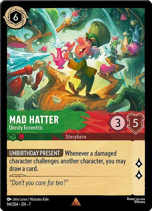 Mad Hatter - Unruly Eccentric (94/204) [Archazia's Island] - for just $0.15! 