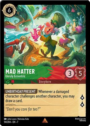 Mad Hatter - Unruly Eccentric (94/204) - Archazias Island - for just $0.10! 