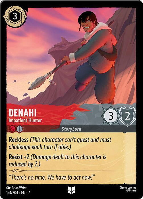 Denahi - Impatient Hunter (124/204) [Archazia's Island] - for just $0.10! 