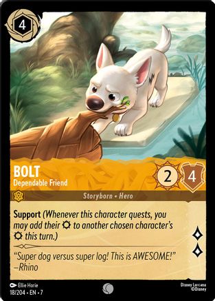 Bolt - Dependable Friend (18/204) - Archazias Island - for just $0.02! 