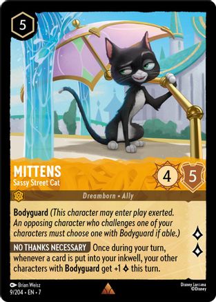 Mittens - Sassy Street Cat (9/204) - Archazias Island - for just $0.06! 