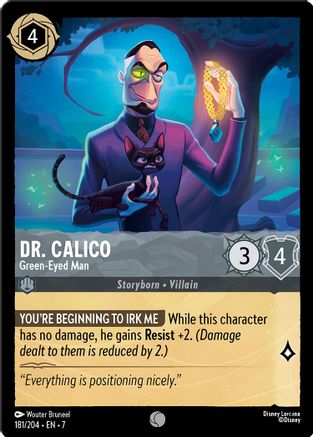 Dr. Calico - Green-Eyed Man (181/204) - Archazias Island - for just $0.02! 
