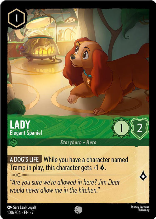 Lady - Elegant Spaniel (100/204) [Archazia's Island] - for just $0.10! 