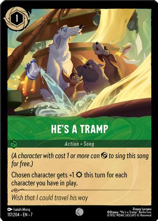 He's a Tramp (117/204) - Archazias Island - for just $0.02! 