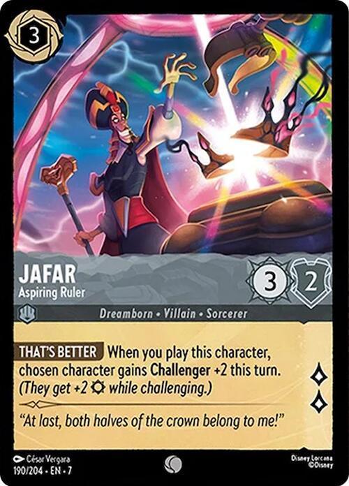 Jafar - Aspiring Ruler (190/204) [Archazia's Island] - for just $0.10! 