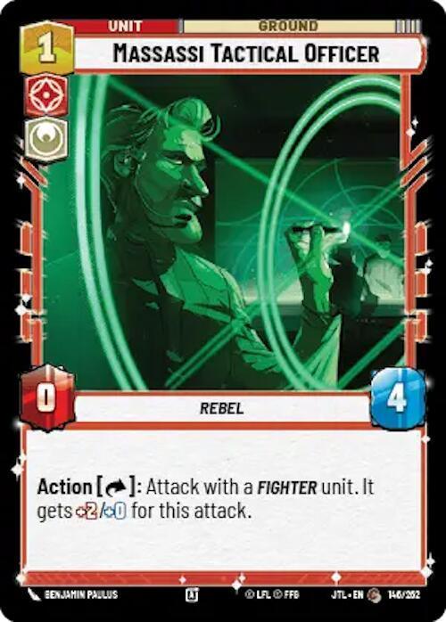 Massassi Tactical Officer (146/257) [Jump to Lightspeed] - for just $0.10! 