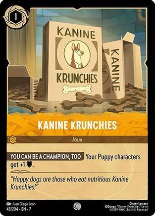 Kanine Krunchies (43/204) - Archazias Island - for just $0.03! 