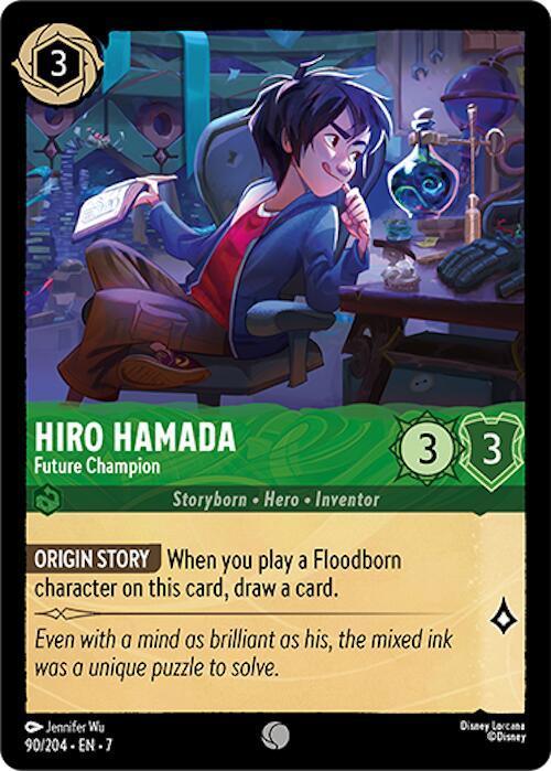Hiro Hamada - Future Champion (90/204) [Archazia's Island] - for just $0.10! 