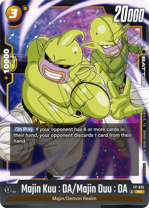 Majin Kuu : DA/Majin Duu : DA (FP-035) [Tournament and Championship Promos] - for just $0.55! 