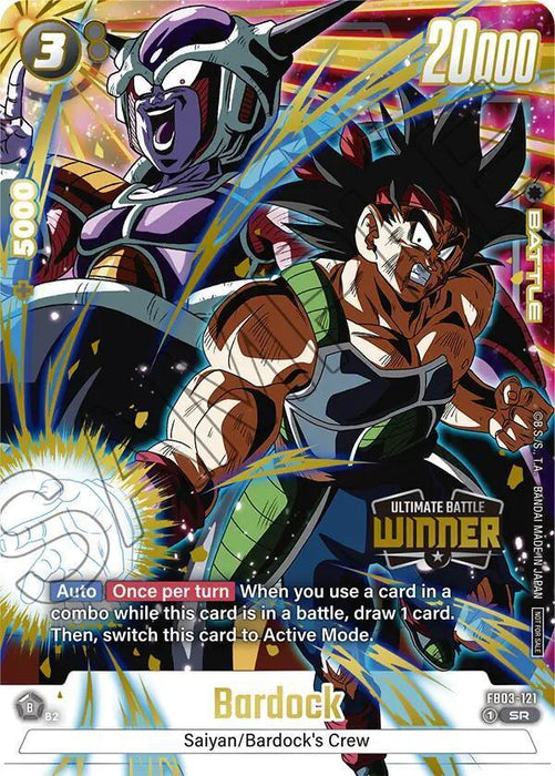 Bardock (FB03-121) (Ultimate Battle Winner) [Tournament and Championship Promos] - for just $22.20! 