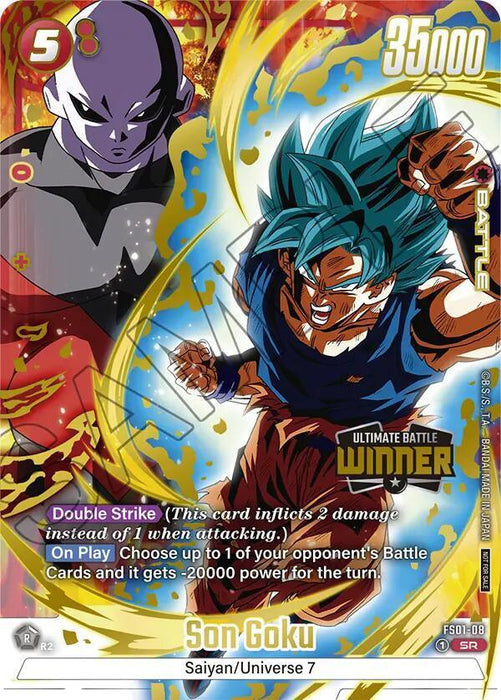 Son Goku (FS01-08) (Ultimate Battle Winner) [Tournament and Championship Promos] - for just $39.80! 