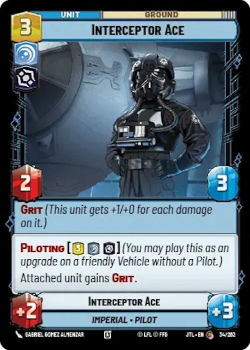 Interceptor Ace (034/257) [Jump to Lightspeed] - for just $0.10! 