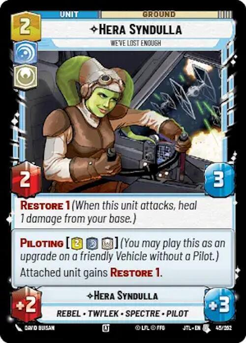Hera Syndulla - We've Lost Enough (045/257) [Jump to Lightspeed] - for just $0.10! 
