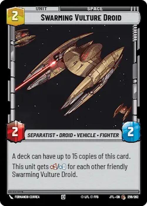 Swarming Vulture Droid (256/257) [Jump to Lightspeed] - for just $0.10! 