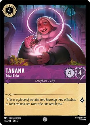Tanana - Tribal Elder (46/204) - Archazias Island Cold Foil - for just $0.05! 