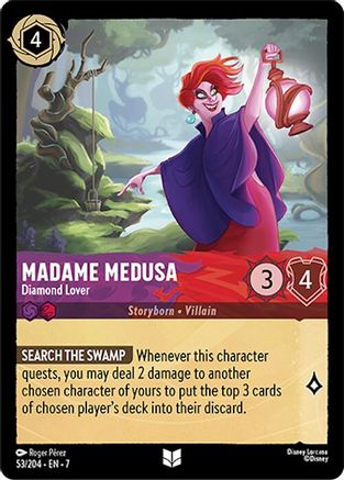 Madame Medusa - Diamond Lover (53/204) - Archazias Island - for just $0.03! 