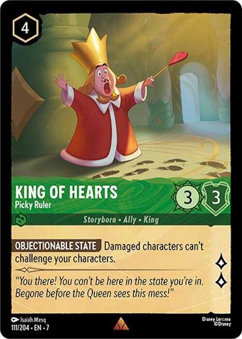 King of Hearts - Picky Ruler (111/204) [Archazia's Island] - for just $0.10! 