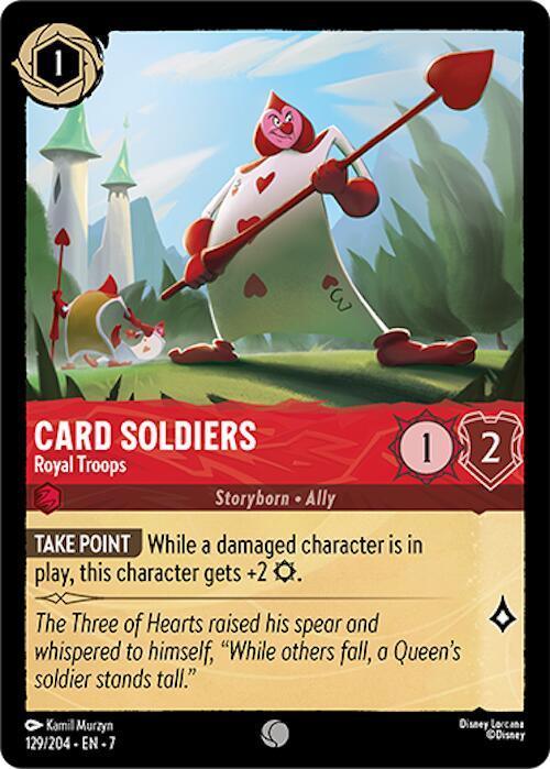 Card Soldiers - Royal Troops (129/204) [Archazia's Island] - for just $0.10! 
