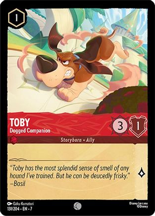Toby - Dogged Companion (131/204) - Archazias Island - for just $0.02! 