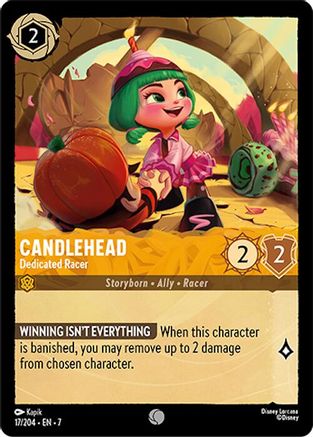 Candlehead - Dedicated Racer (17/204) - Archazias Island - for just $0.02! 