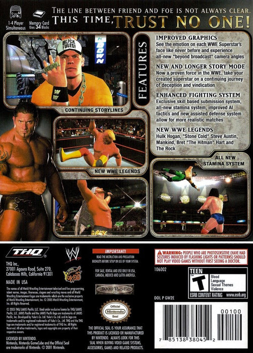 WWE Day of Reckoning 2 – GameCube (GC) - for just $32.99! 