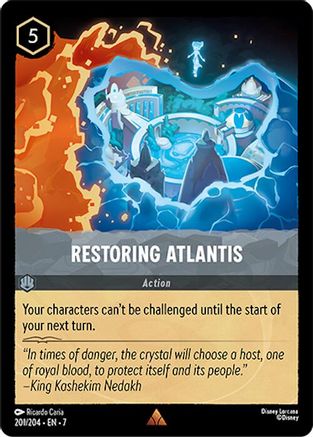 Restoring Atlantis (201/204) - Archazias Island Cold Foil - for just $0.15! 